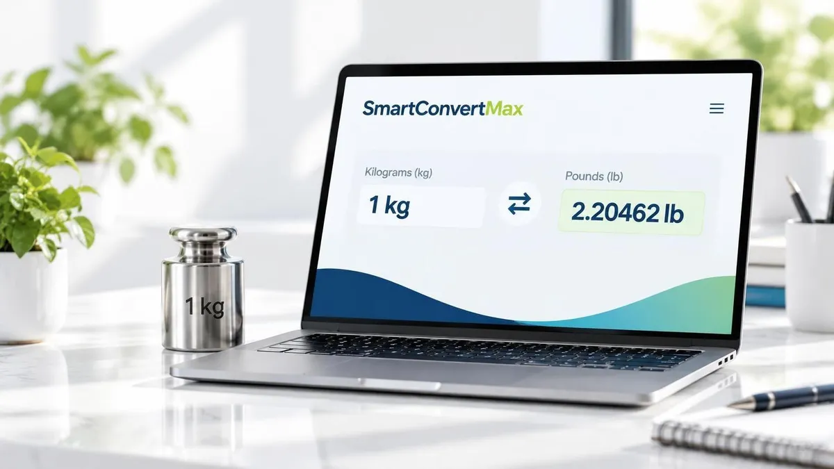 Kilograms to Pounds & Pounds to Kilograms: Formula, Chart & Converter